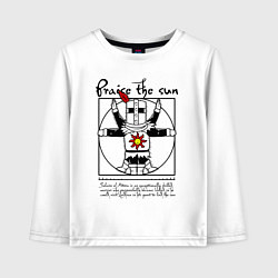 Детский лонгслив Dark Souls - Praise the Sun!