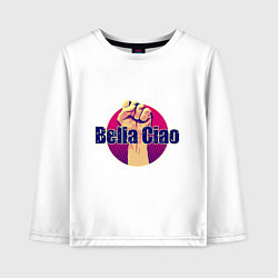 Детский лонгслив Bella Ciao Fist