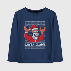 Детский лонгслив ЗОЙДБЕРГ КЛАУС, SANTA CLAWS ФУТУРАМА