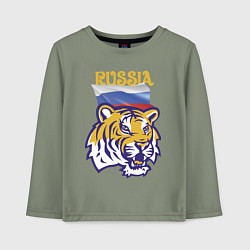 Детский лонгслив Russian tiger