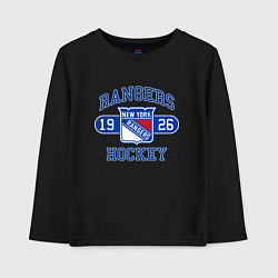 Детский лонгслив Нью Йорк Рейнджерс, New York Rangers