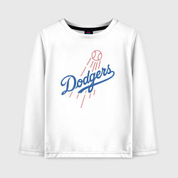 Детский лонгслив Los Angeles Dodgers baseball