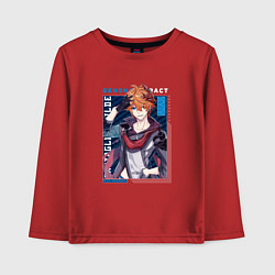 Детский лонгслив Тарталья Tartaglia, Genshin Impact Геншин импакт