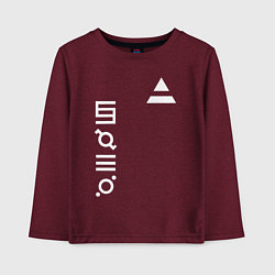 Детский лонгслив 30 секунд до марса лого