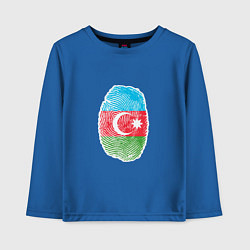 Детский лонгслив Азербайджан - Отпечаток