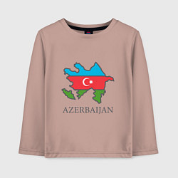 Детский лонгслив Map Azerbaijan