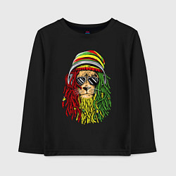 Детский лонгслив Rasta lioN