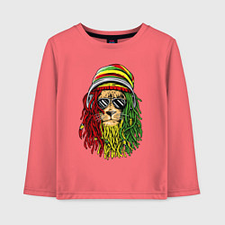 Детский лонгслив Rasta lioN