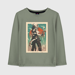 Детский лонгслив Jett art