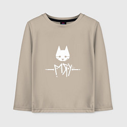 Детский лонгслив Stray: Мяу