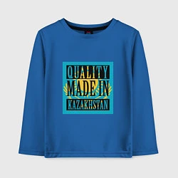 Детский лонгслив Made In - Kazakhstan