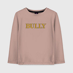 Детский лонгслив Bully Big Logo