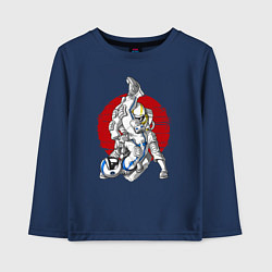 Детский лонгслив Боевые искусства космонавтов