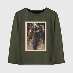 Детский лонгслив Sova арт