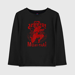 Детский лонгслив Muay Thai Thailand