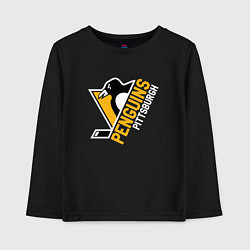 Детский лонгслив Pittsburgh Penguins Питтсбург Пингвинз