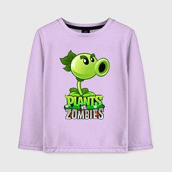 Детский лонгслив Plants vs Zombies Горохострел