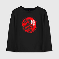 Детский лонгслив Ниндзя дракон Япония