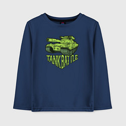Детский лонгслив Tank battle