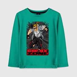 Детский лонгслив Sketch jump