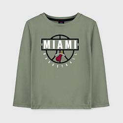 Детский лонгслив MIAMI HEAT NBA МАЯМИ ХИТ НБА