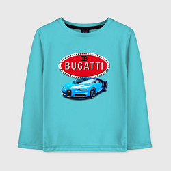 Детский лонгслив Bugatti - motorsport