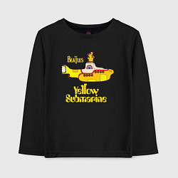Детский лонгслив On a Yellow Submarine