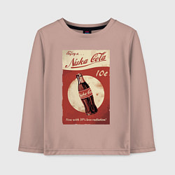 Детский лонгслив Fallout Nuka Cola Poster Pop art