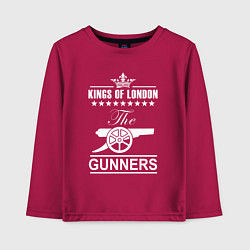 Детский лонгслив Arsenal The king of London Арсенал