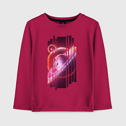 Детский лонгслив Моя Вселенная Космическое настроение