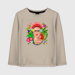 Детский лонгслив Фрида Кало Мексика Художник Феминист