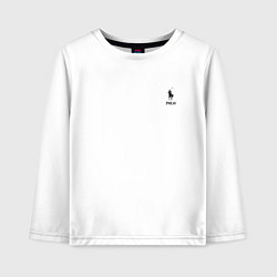 Детский лонгслив Поло Конный спорт