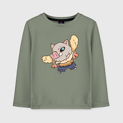 Детский лонгслив Иноске и креветки