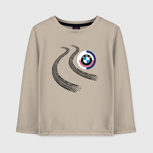 Детский лонгслив BMW Germany Prestige / Миндальный – фото 1