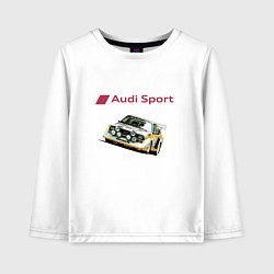 Детский лонгслив Audi Racing team Power
