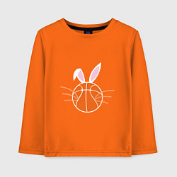 Детский лонгслив Basketball Bunny