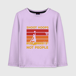 Детский лонгслив Shoot hoops