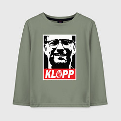 Детский лонгслив Klopp