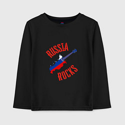 Детский лонгслив Russia Rocks