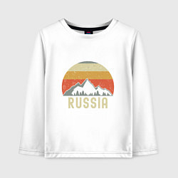 Детский лонгслив Russia - Nature
