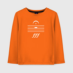 Детский лонгслив Тишина FFF