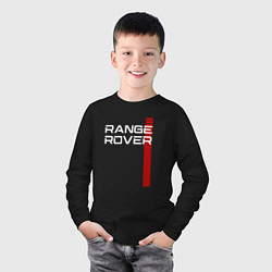 Лонгслив хлопковый детский RANGE ROVER LAND ROVER, цвет: черный — фото 2