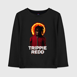 Лонгслив хлопковый детский TRIPPIE REDD 1400, цвет: черный