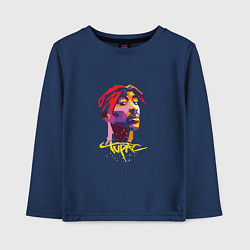 Детский лонгслив Tupac Color