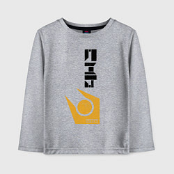 Лонгслив хлопковый детский Half life - city17, цвет: меланж