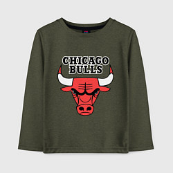 Детский лонгслив Chicago Bulls