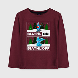 Детский лонгслив BiathlON BiathlOFF