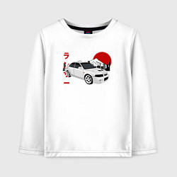 Детский лонгслив Mitsubishi Lancer Evolution VI JDM Car