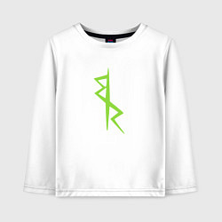 Лонгслив хлопковый детский Cyberpunk - Команда Дэвида, цвет: белый