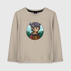 Детский лонгслив Рэг